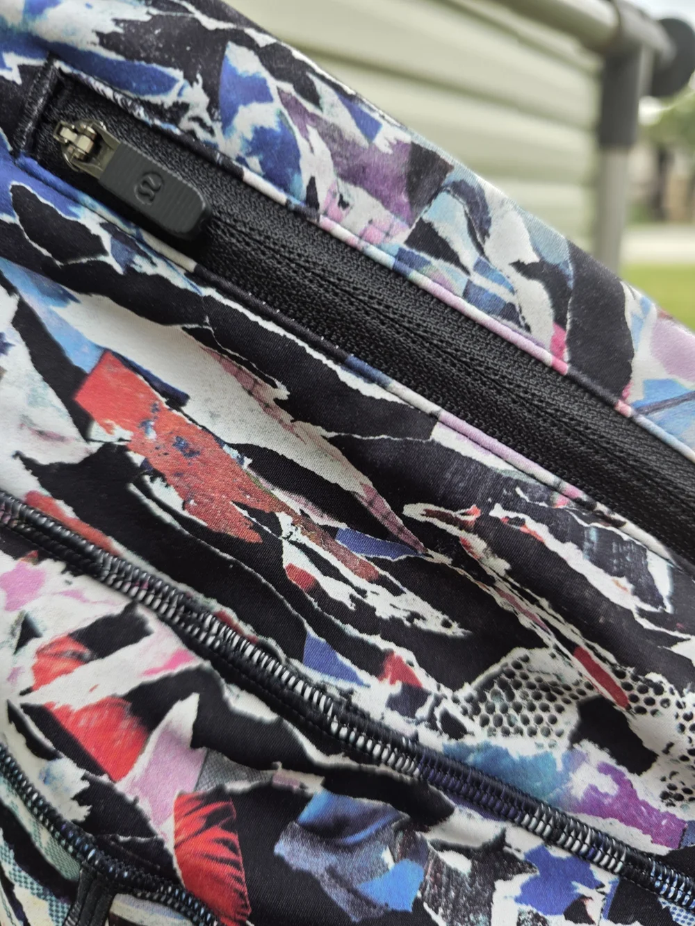 Size 6 Lululemon Leggings Break Free Culture Clash Athletic Leggings